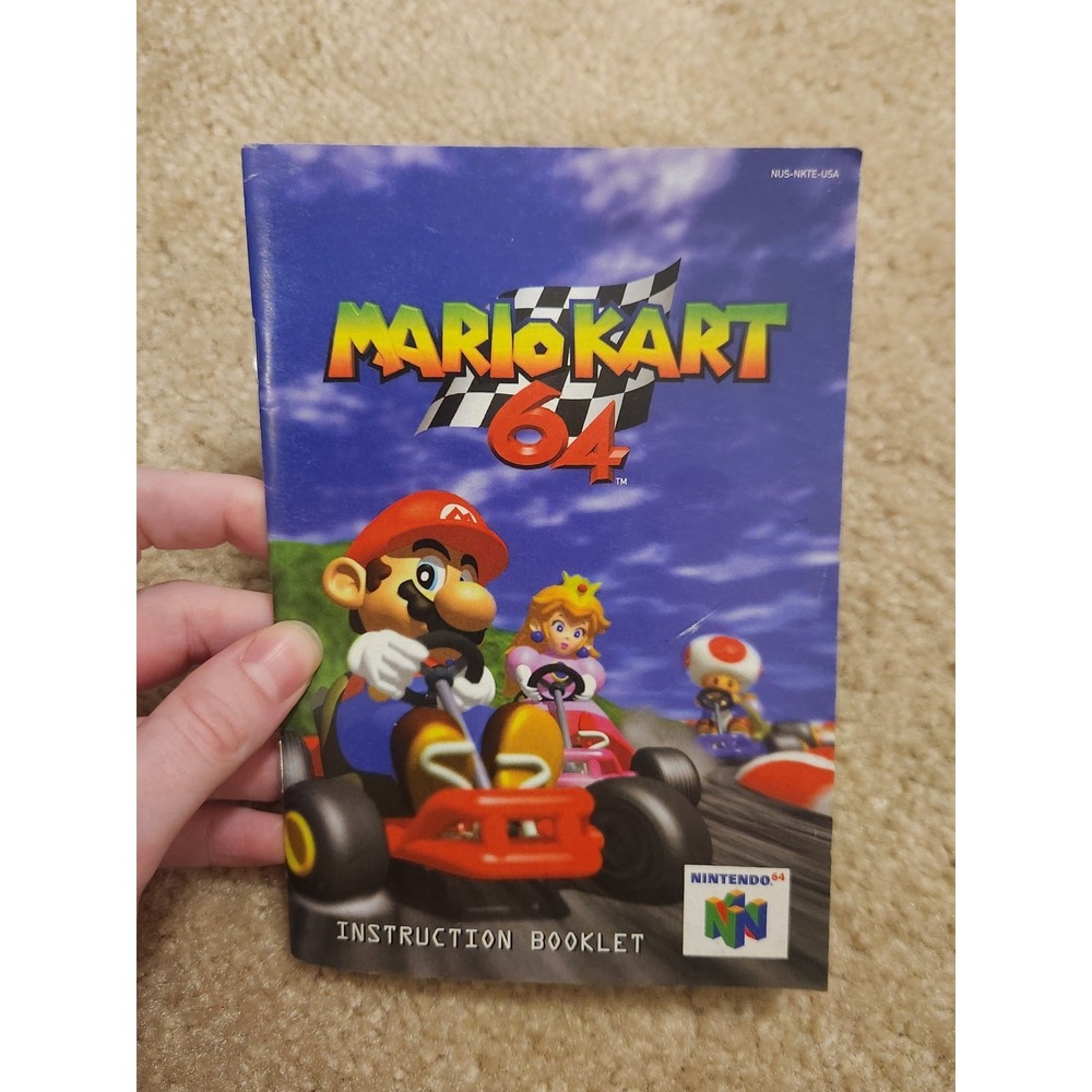 Mario Kart 64 MANUAL ONLY